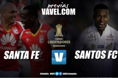 Santa Fe - Santos: El &quot;León&quot; quiere el liderato de su grupo en Copa Libertadores