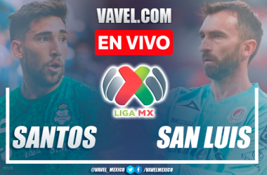 Goles y resumen del Santos Laguna 4-1 Atlético San Luis en Liga MX 2022