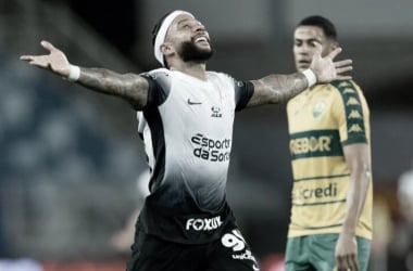 Corinthians vence Cuiabá com gol de Memphis e sai do Z-4