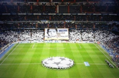 El Bernabéu homenajeó a Cristiano