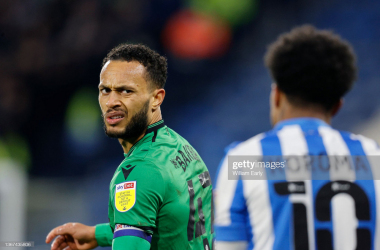 <span style="color: rgb(8, 8, 8); font-family: Lato, sans-serif; font-size: 14px; font-style: normal; text-align: start; background-color: rgb(255, 255, 255);">&nbsp;Lewis Baker of Stoke City looks quizzically at Josh Koroma of Huddersfield Town during the Sky Bet Championship match between Huddersfield Town and Stoke City at Kirklees Stadium on January 28, 2022 in Huddersfield, England. (Photo by William Early/Getty Images)</span>