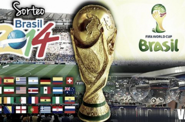 Suerte dispar en un sorteo del Mundial de Brasil 2014 apasionante