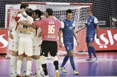 Santiago Futsal, pleno de victorias y a cuartos de final del Mundialito