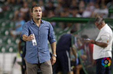 Rubén Baraja: "Estoy contento con el resultado y el trabajo del equipo"