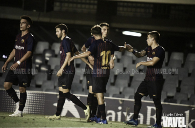 Declaraciones del Barça B tras la derrota ante el Alcoyano (3-1)