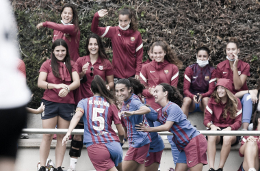 El fútbol femenino de
La Masía despide el año con los deberes hechos