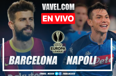 Resumen: FC Barcelona vs Nápoles en la UEL (1-1)