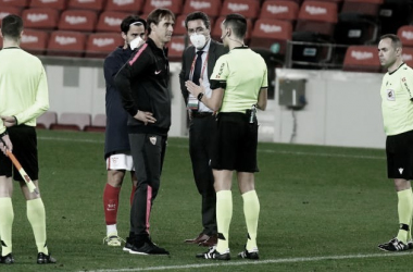 El post-partido de Copa del Rey: bronca en el túnel de vestuario