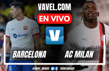 Resumen y goles: Barcelona (3) 2-2 (4) AC Milan en Partido Amistoso 2024