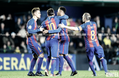 Noche mágica del líder en el Camp Nou