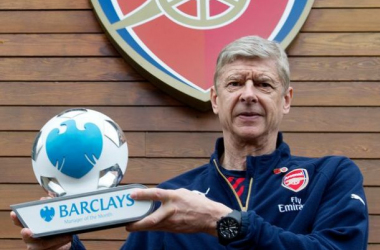 Wenger, elegido Entrenador del Mes