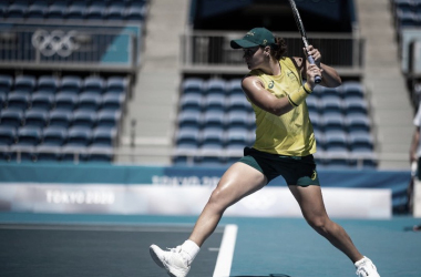 Barty, en inédito duelo olímpico con Sara Sorribes