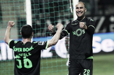 La figura de la jornada 25 en Liga NOS: Bas Dost