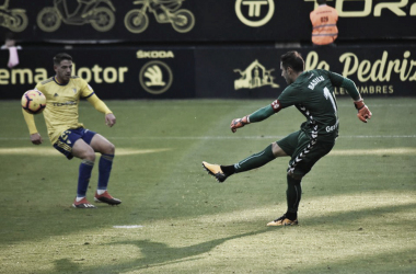 Basilio,
'MVP' del Cádiz - Rayo Majadahonda