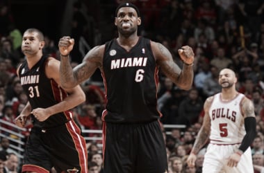 Miami Heat arolla a Chicago Bulls a base de defensa