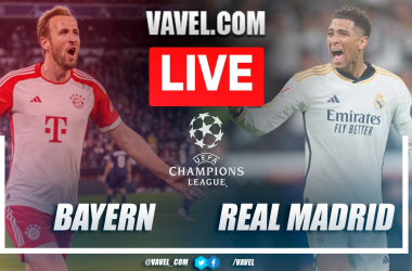 Bayern
Munich vs Real Madrid LIVE Score, Harry Kane presses (0-0)