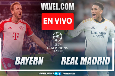 Bayern Munich vs Real Madrid EN VIVO ¿cómo
ver transmisión TV en directo online en UEFA Champions League?