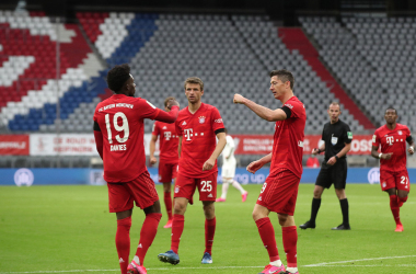 Five Star Bayern Beat Frankfurt 