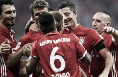 Bundes, il Bayern travolge il Werder