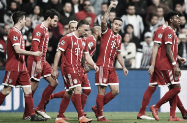 Com tranquilidade, Bayern volta a superar Besiktas e
avança às quartas da Champions League