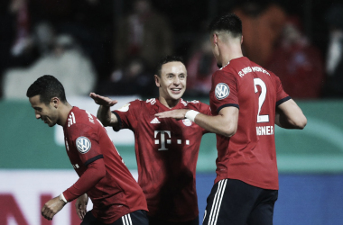 Bayern logra la victoria ante Rodinghausen con desaciertos