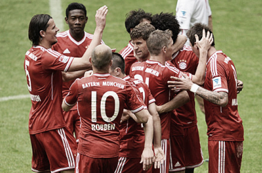 Bayern crush Hamburg in Telekom Cup