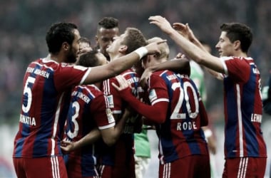 Werder Bremen 0-4 Bayern Munich: Efficient display as Guardiola&#039;s men turn on the style