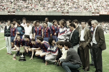 La Copa del Rey de 1988, la inmediata a Cruyff