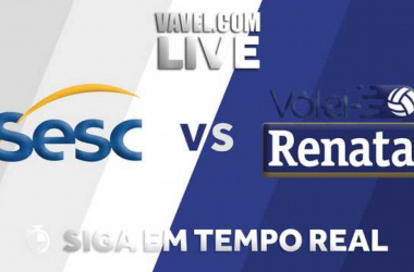 Resultado Sesc-RJ x Vôlei Renata pelos playoffs da Superliga Masculina (3-1)