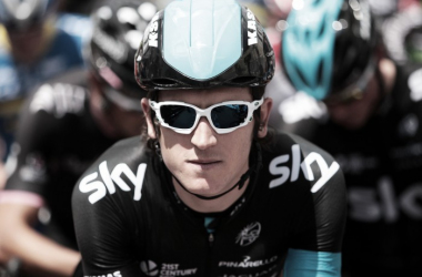 Geraint Thomas used to the pressure from his track days