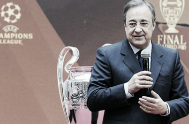 Florentino Pérez: &quot;Tenemos que seguir mejorando el equipo y seguir ganando títulos&quot;