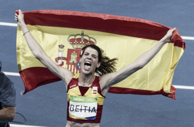 Ruth Beitia: &quot;Papá, mamá, gracias por tenerme&quot;