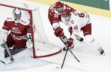Denmark loses in an upset to Belarus in 2018 Winter Olympics qualifier