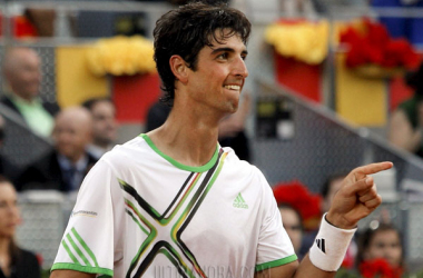 Djokovic sale indemne ante la emboscada de Bellucci, hoy, toro de lidia en Madrid