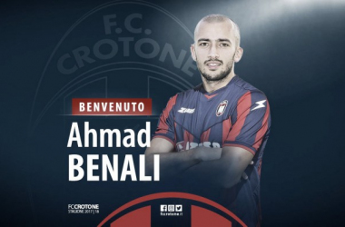 Ahmad Benali es el segundo fichaje del Crotone