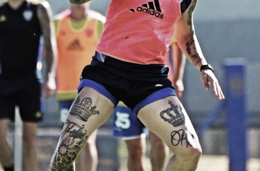 Darío Benedetto ya volvió a entrenar con el plantel