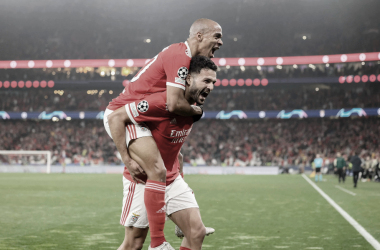 Benfica goleia Brugge e avança às quartas da Champions