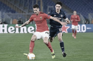 El Arsenal rescata un buen empate ante el Benfica