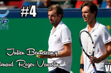 Julien Benneteau y Edouard Roger-Vasselin: Mosqueteros unidos hacia el éxito