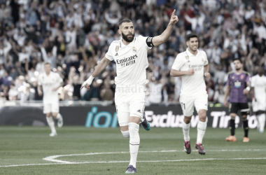 Histórico hat-trick de Benzema