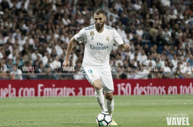 Karim Benzema, entonado en los últimos compromisos a domicilio