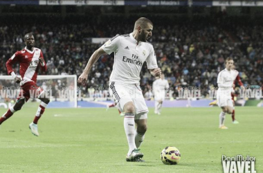 Un Benzema de récord ante el Málaga