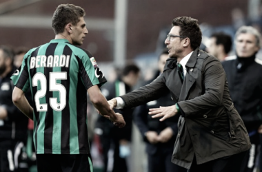 Sassuolo, Berardi guiderà i neroverdi nella trasferta di Marassi