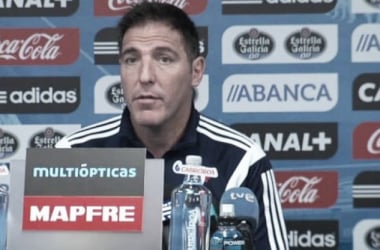 Berizzo: &quot;Me alegro de que estemos obligados a ganar&quot;