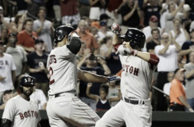 Mookie Betts&#039; two home runs powers Boston Red Sox past Baltimore Orioles