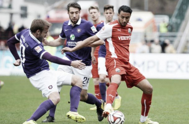 Erzgebirge Aue 0-1 SV Sandhausen: Second Half Goal from Bieler Seals the Points