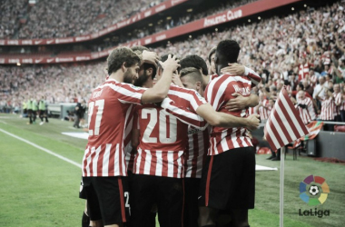 Trio de frente decide e Athletic Bilbao vence clássico contra Real Sociedad