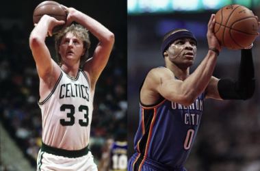 Bird incorona Westbrook: “Spero che vinca 10 titoli di MVP di fila”