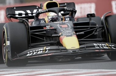 Verstappen entrando en las chicanas | Foto: Fórmula 1