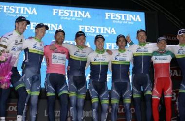 Svein Tuft premier leader du Giro di Italia